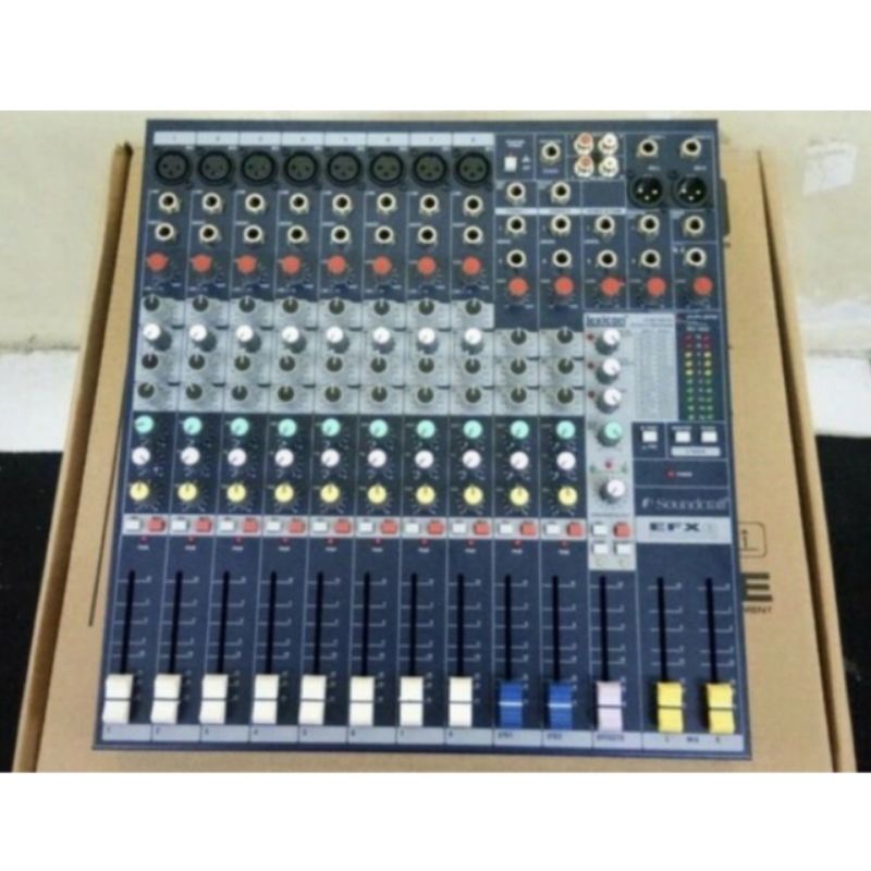 Mixer Soundcraft EFX8 MIXER  8 Channel EFX 8
