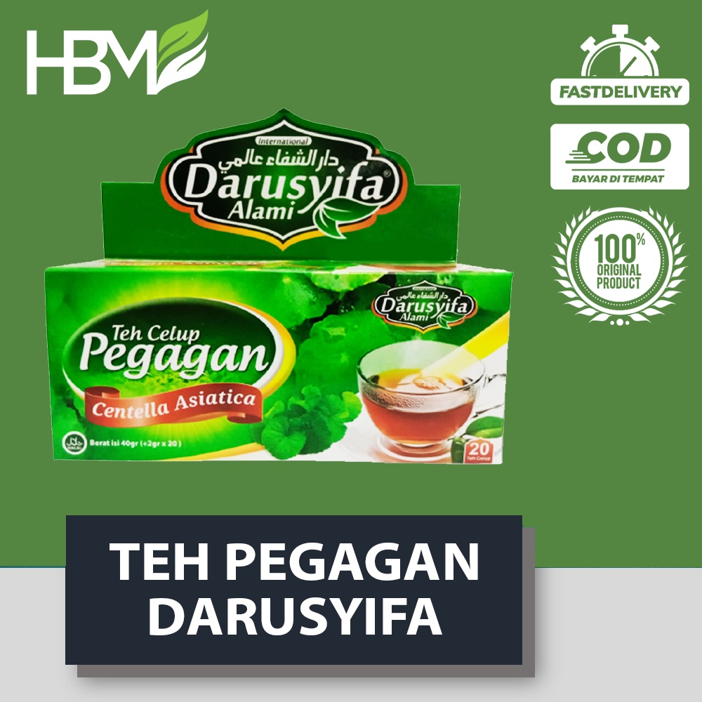 

TEH CELUP DAUN PEGAGAN DARUSYIFA DARRUSYIFAA DARU SYIFAA ASLI ORIGINAL