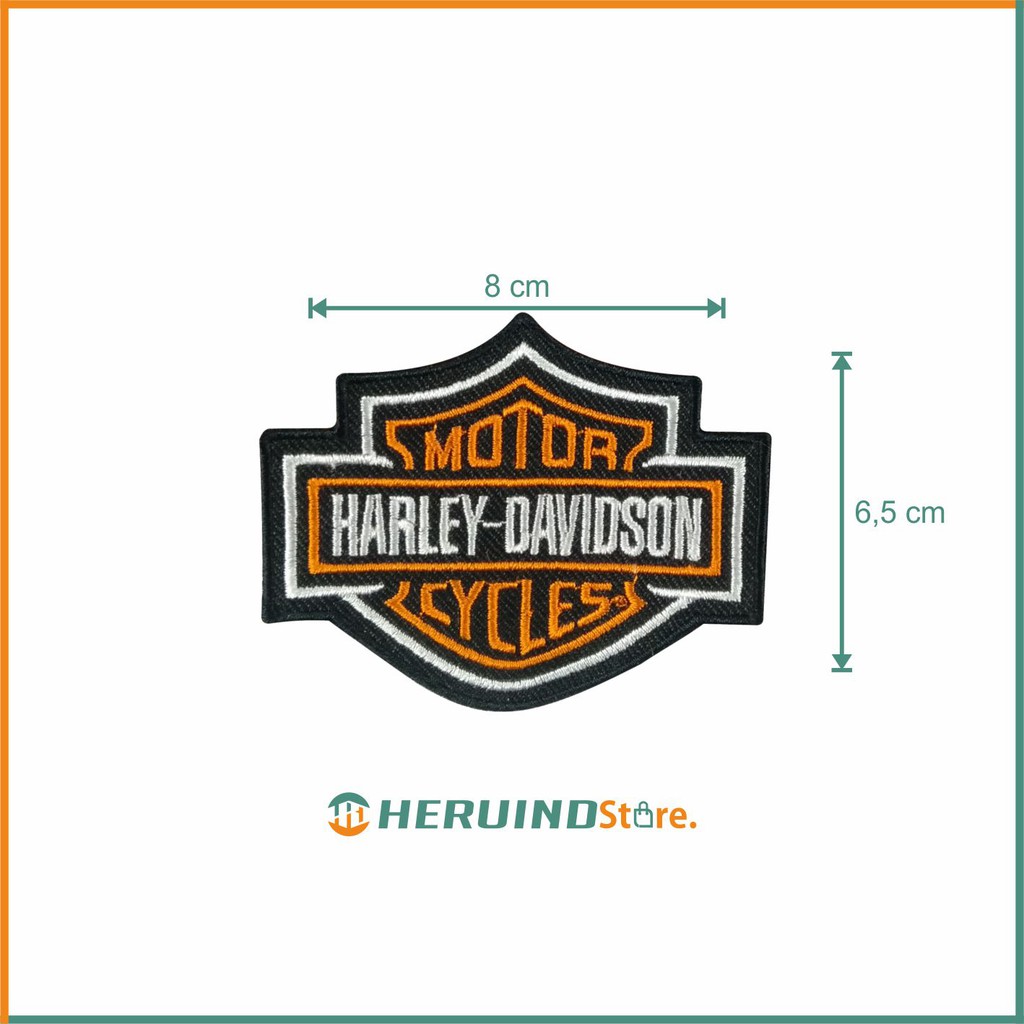 EMBLEM BORDIR HARLEY DAVIDSON