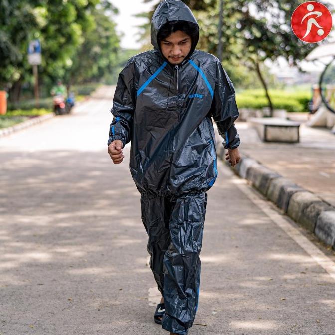 Jaket Sauna Pria Wanita Baju Pakaian Pemanas Badan Kettler Original