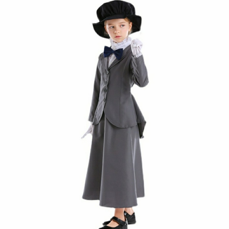 Marry Poppins Girl Costume Halloween Costume kostum anak Marry poppins