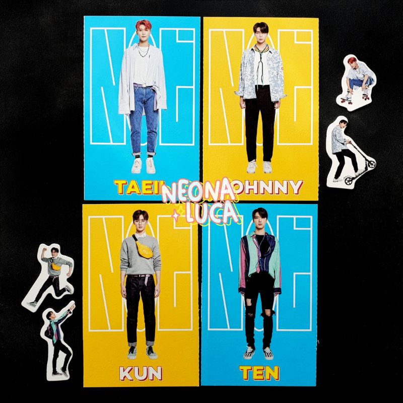 NCT 2018 - SG19 Season's Greetings 2019 | Mini Standee Accordian Calendar Photocard Postcard Taeil J