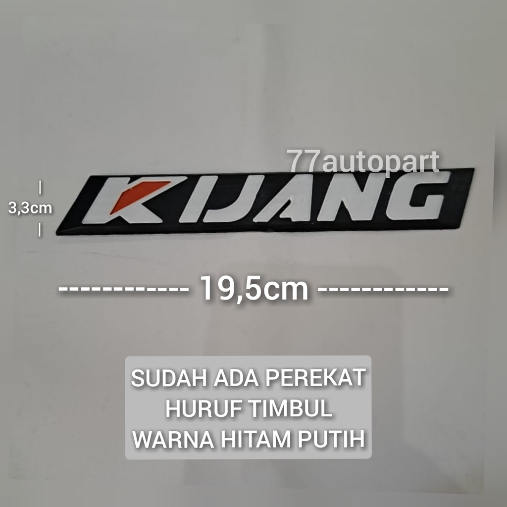 emblem logo kijang untuk kijang super tulisan kijang