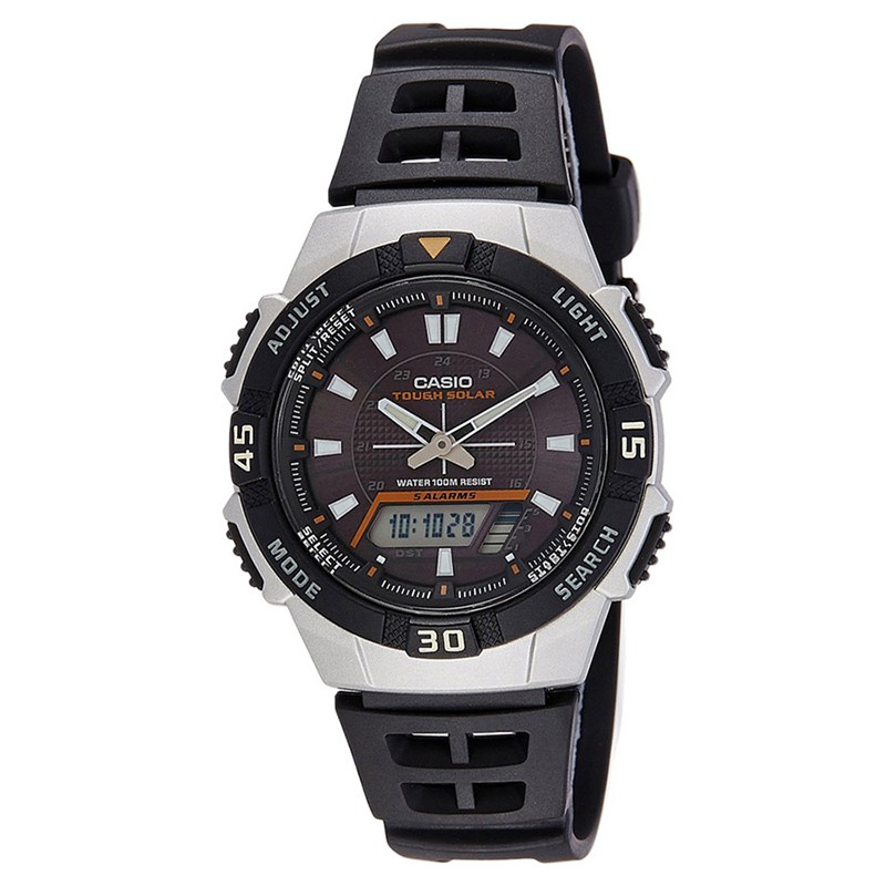 ARLOJI JAM TANGAN CASIO ANALOG DIGITAL SPORT SPORTS SPORTY PRIA ORIGINAL ORI AQ-S800W-1EVDF AQ S800W