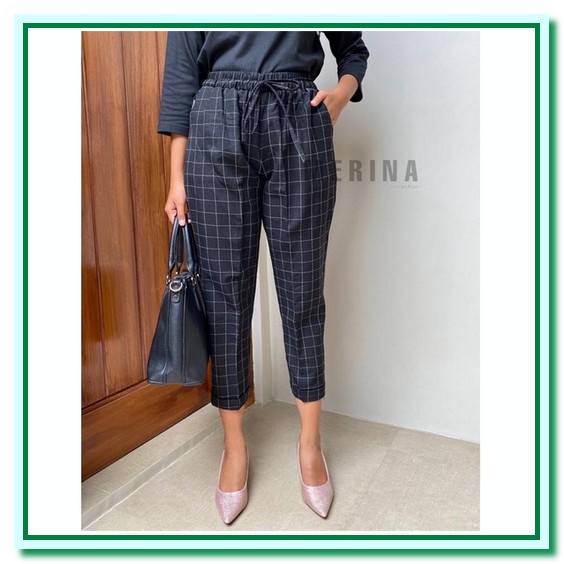 Baggy Pants Bengalin Wanita Panjang||Celana Panjang Bengalin Celana Merina Baggy Pants