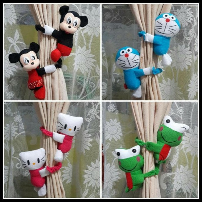 Ikat Gorden Boneka /  PENGIKAT GORDEN KARAKTER BONEKA/HARGA 1 SET 2 BONEKA