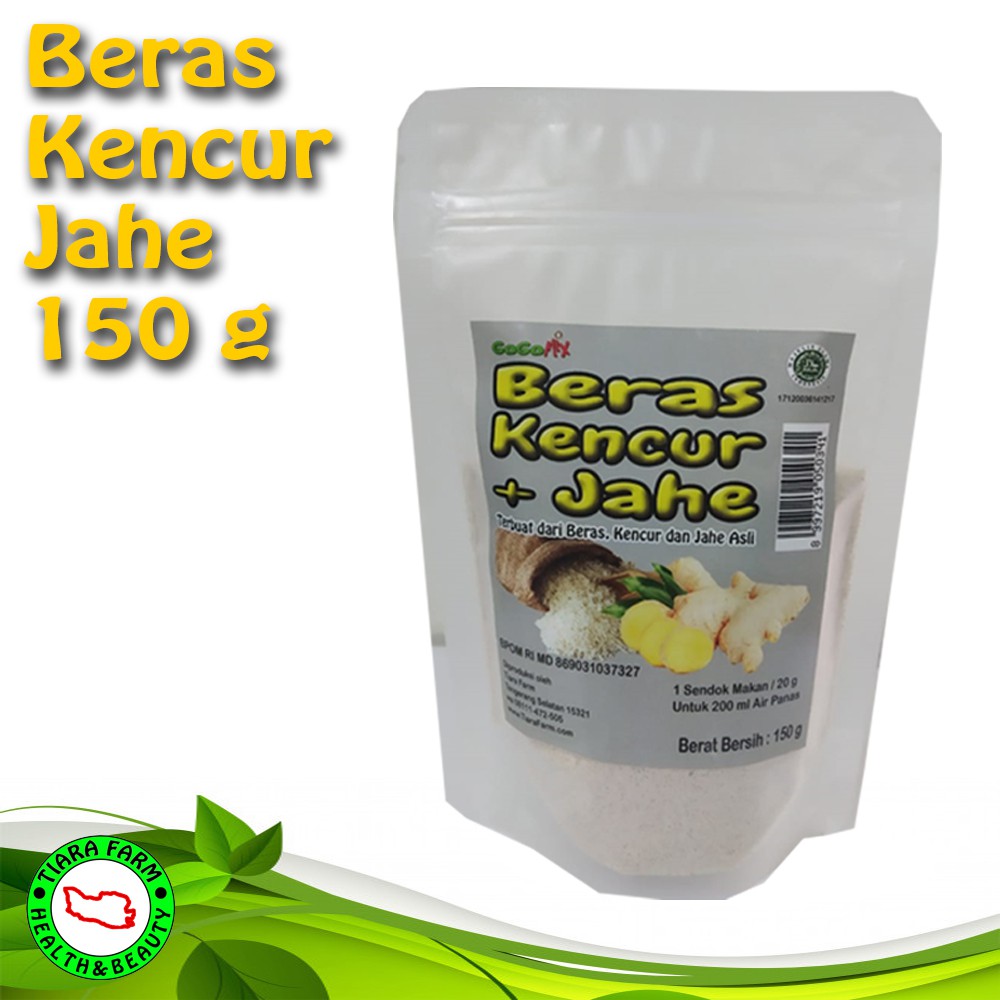 

Tiara Farm - Beras Kencur + Jahe 150 g ( Gogomix )