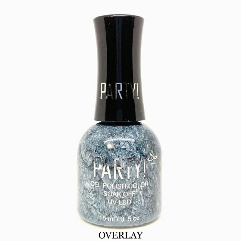 ORIGINAL PARTY TOP COAT HALAL / BASE COAT HALAL / NAIL GEL/ KUTEK GEL MURAH / Party nail gel / Party