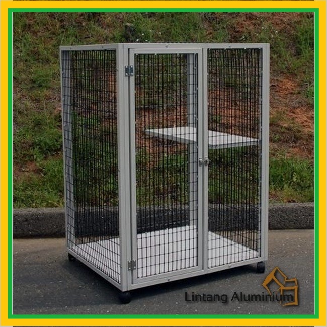 KANDANG KUCING //Aluminium Minimalis KAWAT