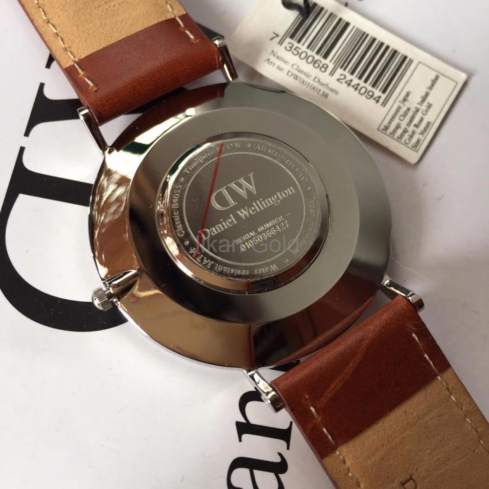 Daniel wellington classic durham silver black 40mm original