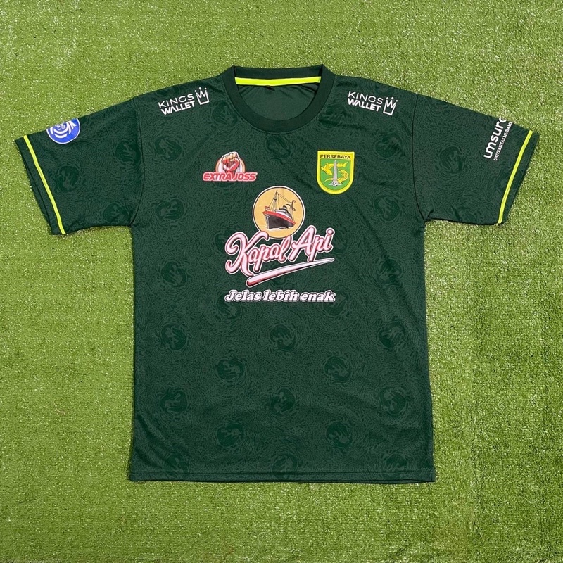 Jersey bola persebaya dewasa terbaru 2023 grade lokal