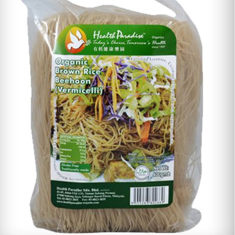 Health Paradise Organic Brown Rice Vermicelli 400g