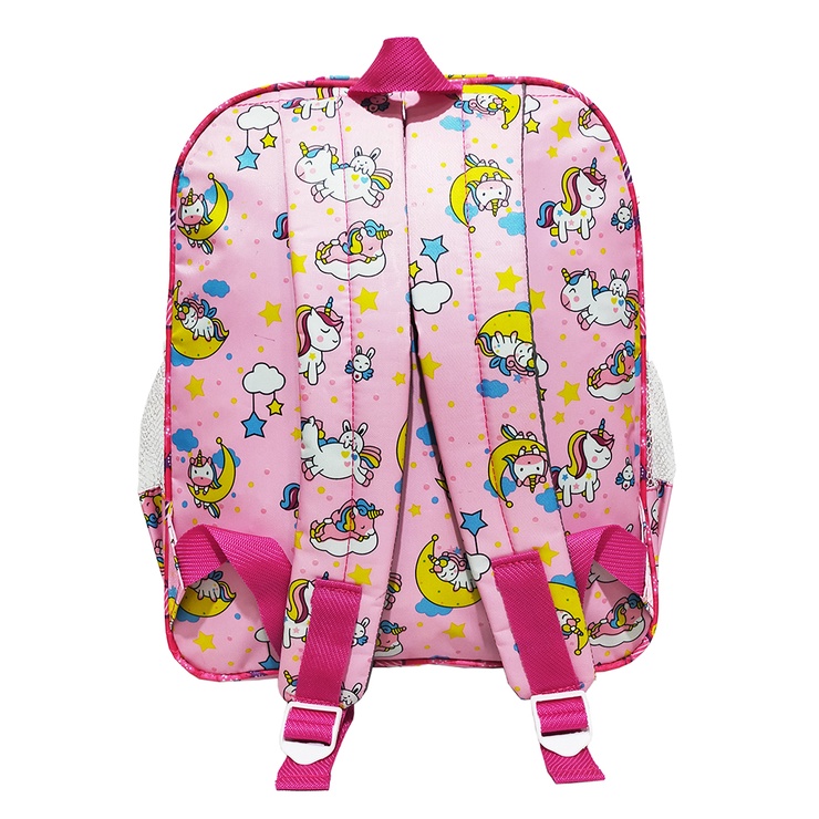 APPA Tas Ransel Anak Prempuan Sekolah Sequin Usap 2 Gambar Karakter UNICORN - FROZEN