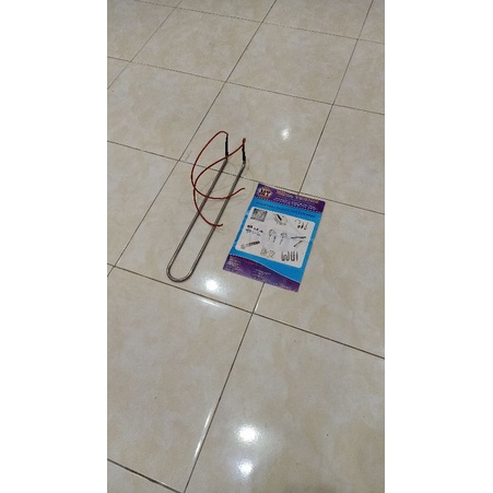 Evap heater Panjang 45cm / Elemen Pemanas freezer 220v watt by request