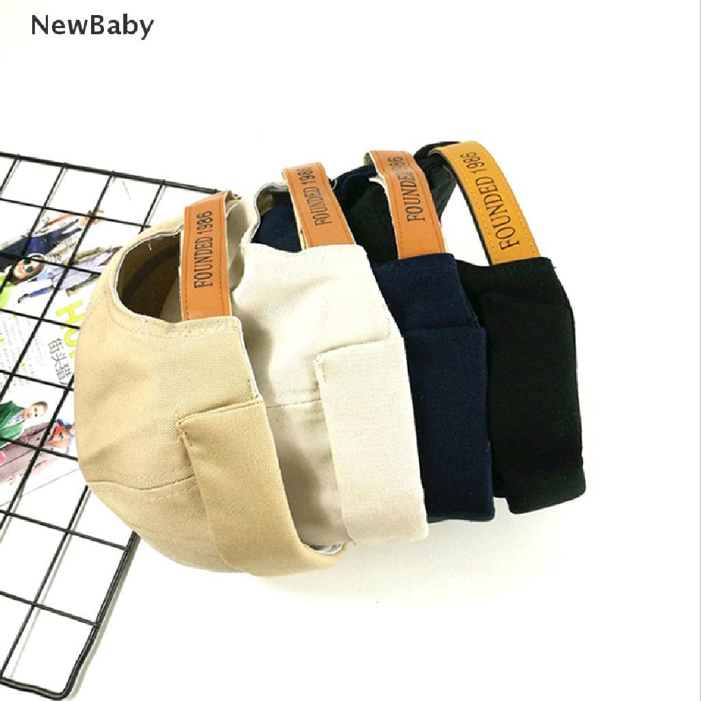 NewBaby Letter Adjustable Men Women Skullcap Sailor Baseball Cap Beanies Brimless Hat ID