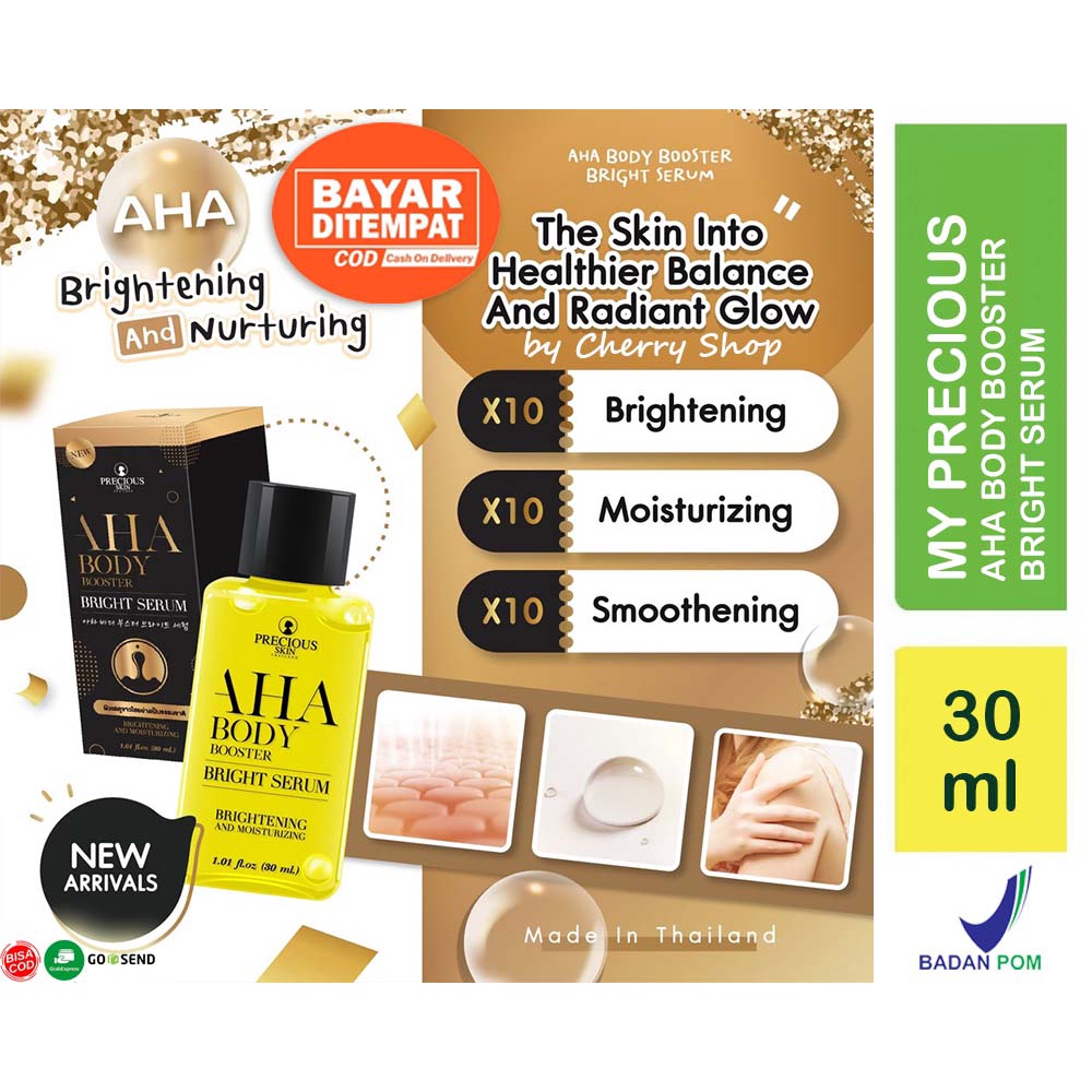 [READY & ORI] [BPOM] Precious Skin AHA Mimi White Brightening & Whitening Booster Body Serum / Serum