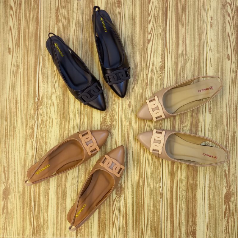 sepatu pansus karet belakang k34