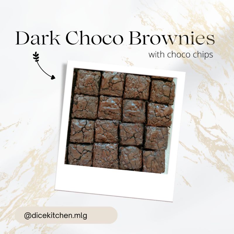 

Chewy Choco Brownies ala DiceKitchen