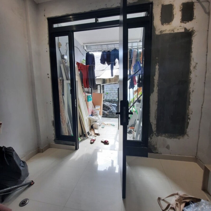 Pintu Hpl minimalis modern kusen almanium