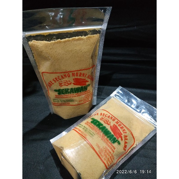 

Bubuk jahe dan secang 250 gram/empon-empon/murni alami tanpa tambah