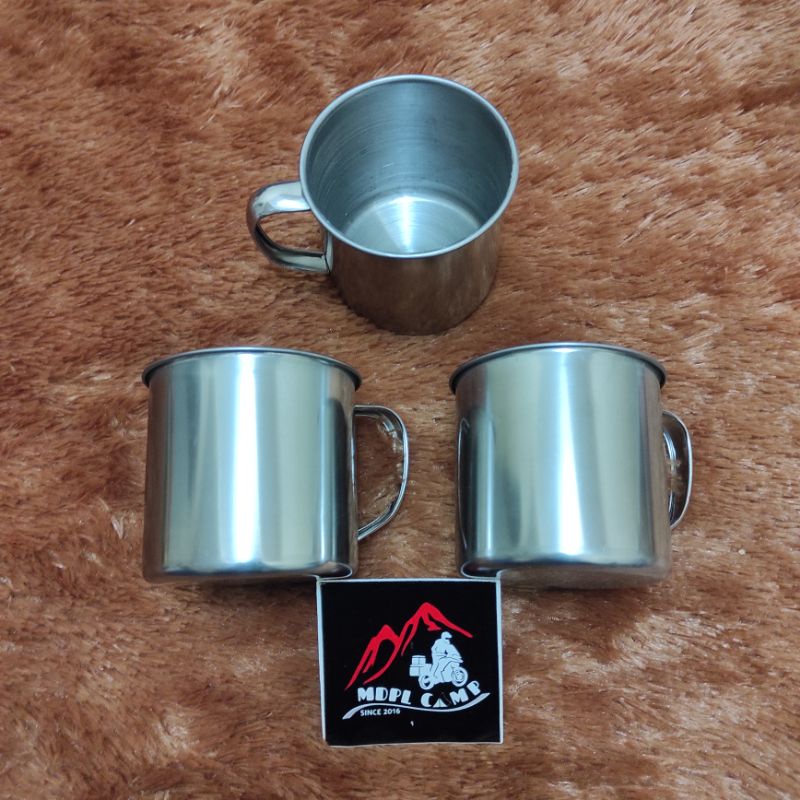 Cangkir Stenlis, Mug Stenlis, Cangkir Outdoor