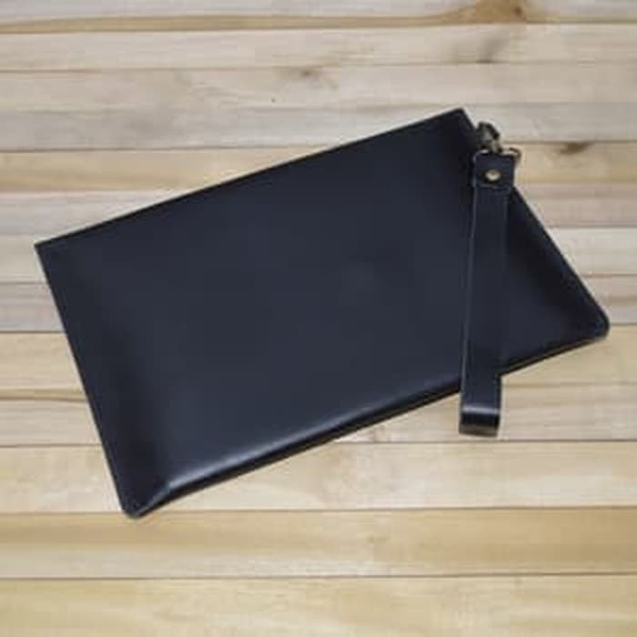 Tas Tangan Clutch Handmade Pria / Wanita / Unisex Kulit Sapi X1