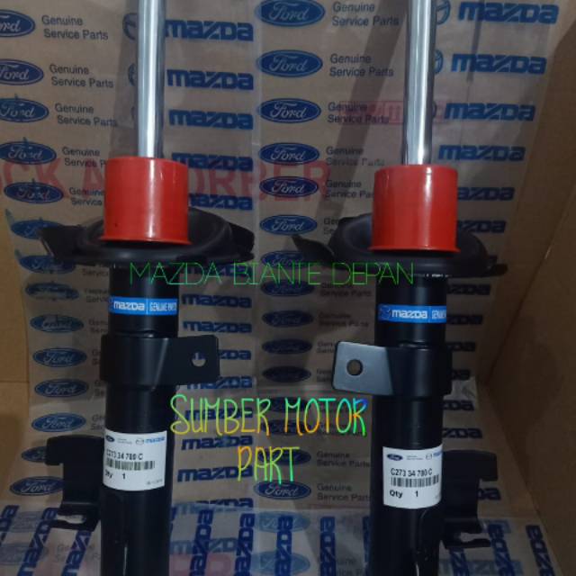 Shock breaker shock absorber mazda biante depan