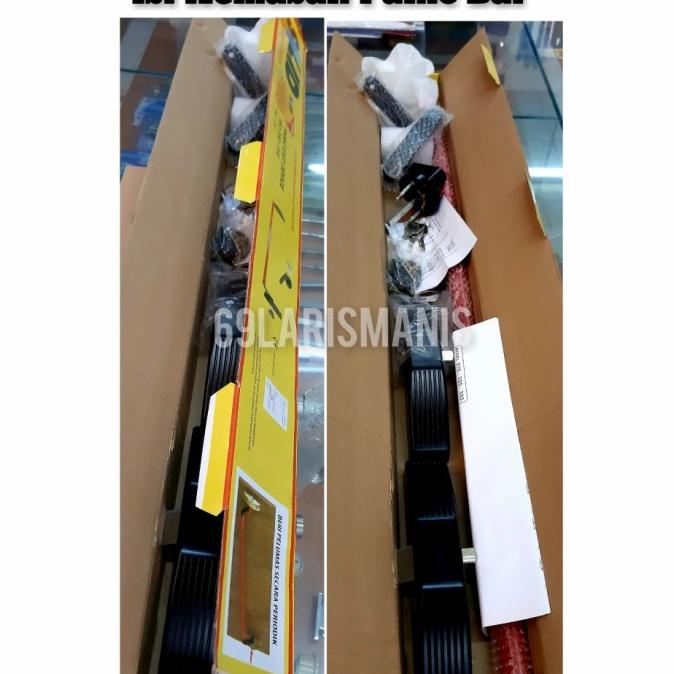 Handle Pintu Exit Panic Bar Solid P310+016 Red-Bl. Jne