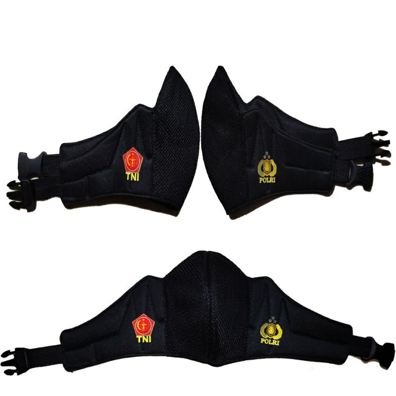 Masker Motor Logo TNI/POLRI