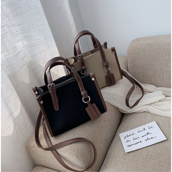 TAS SELEMPANG WANITA KOTAK BUCKET 4 WARNA ARISTA