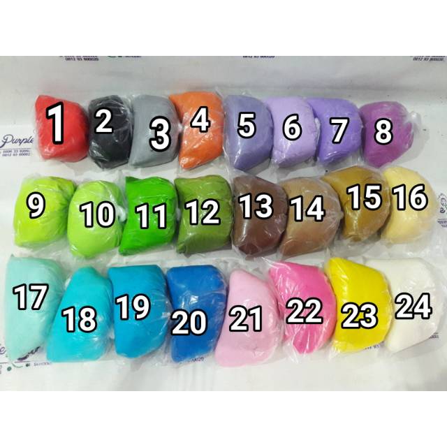 

FONDANT WARNA 125 GRAM