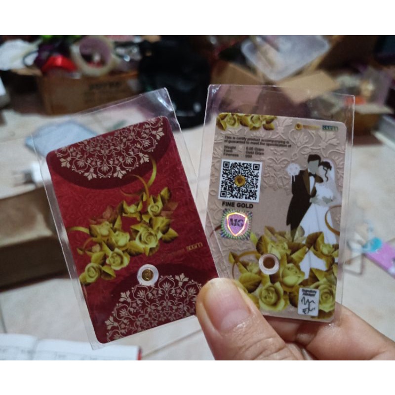 Wedding Minigold 0,05 Gram.