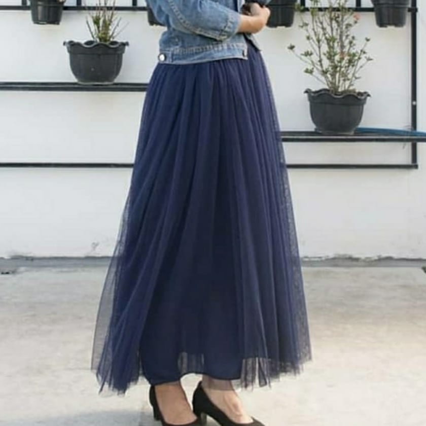 ROK TUTU MAXI SKIRT / ROK JARING MADINAH / ROK TUTU PEARL