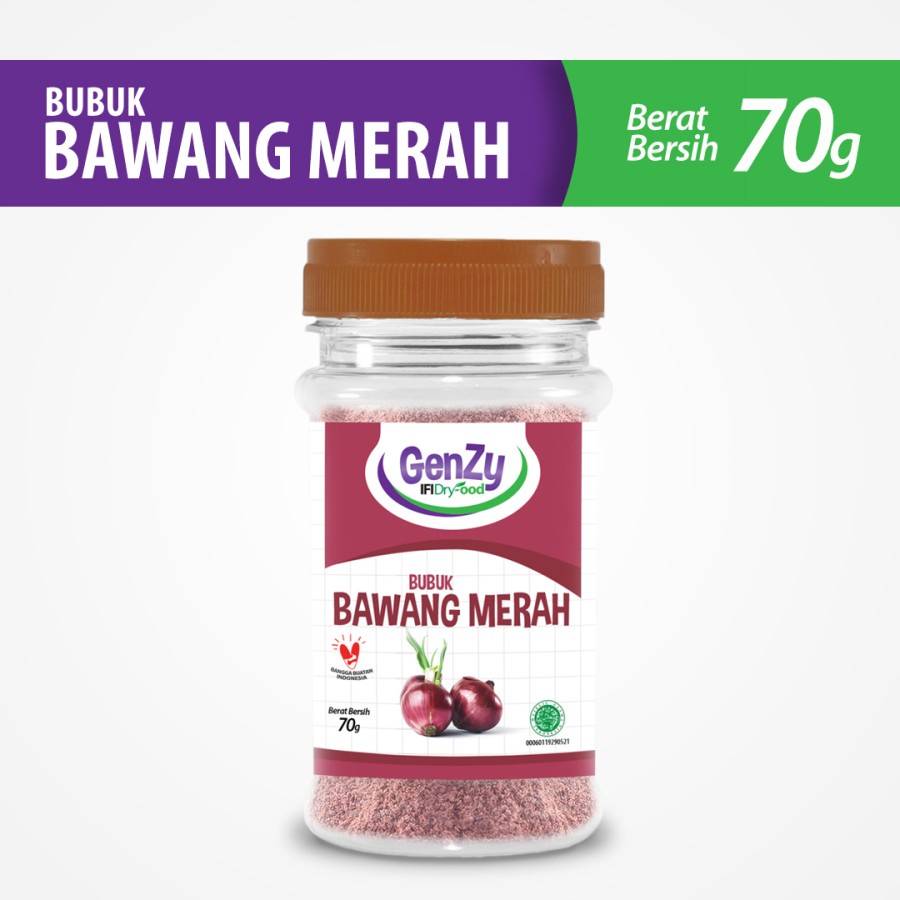 

GenZy Bubuk Bawang Merah 70 g