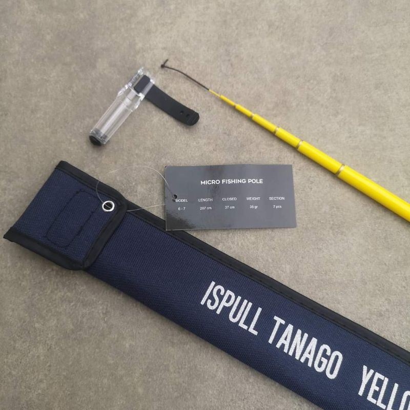 TEGEK ISPULL TANAGO YELLOW POLE ZOOM 6/7 NEW