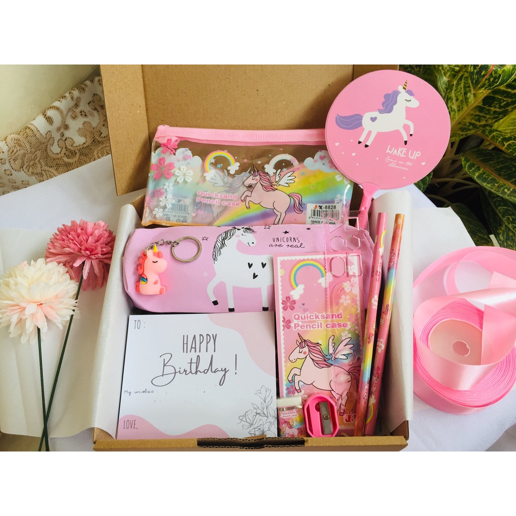 (HADIAHKUU.ID) NEW KADO UNICORN 2/ KADO ULTAH / KADO ANAK LUCU/ SOUVENIR UNICORN/ GIFT BOX/ HADIAH U
