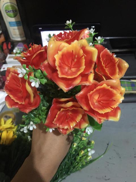 Bunga Sepatu Mungil Bunga Artificial Bunga Dekorasi - Af21