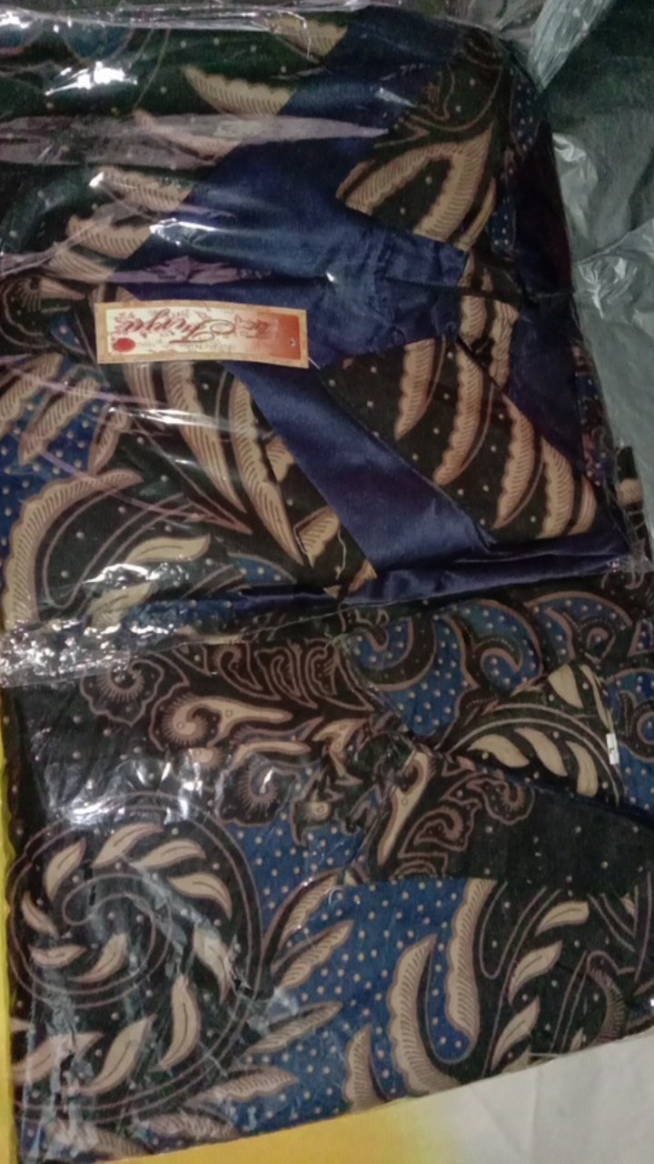 Maura Couple - Sania Ruffle Batik Couple Ori Ndoro Jowi Garansi Termurah Shopee - Batik Modern Solo