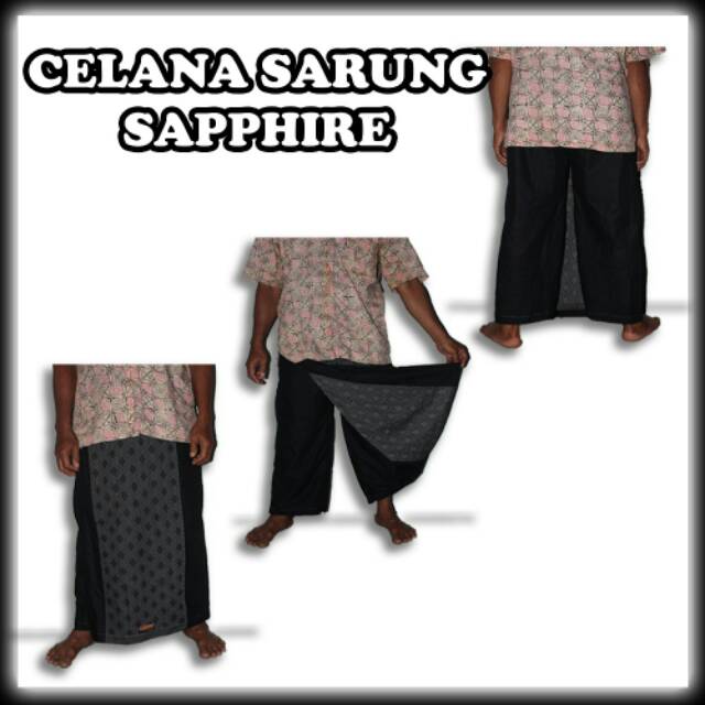 Celana Sarung Uje Sapphire