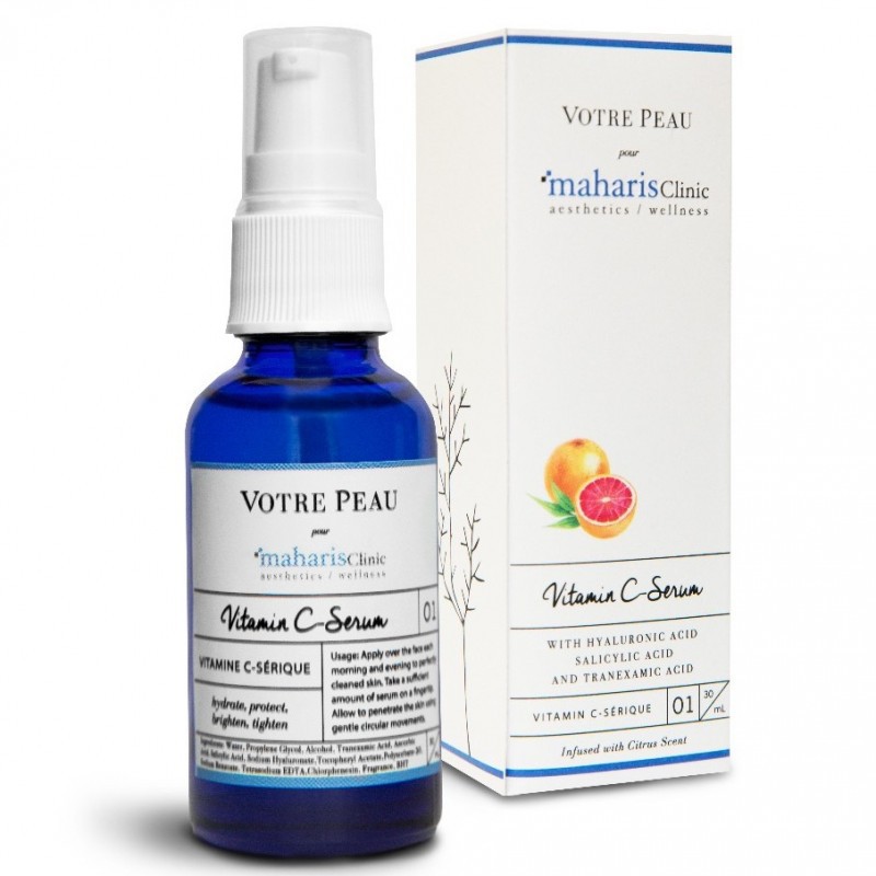 

VOTRE PEAU Maharis Clinic Vit.C Serum 30ml (Blue Bottle)