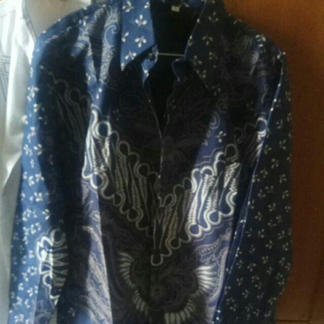 (1kg=4pcs) Kemeja Batik Lengan Panjang Batik Ori Nareswari Adipati Batik Solo Seragam Batik