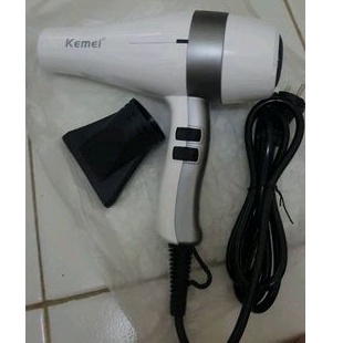 HAIR DRYER PENGERING RAMBUT PANAS DINGIN  2 in 1 HAIR DRYER PROFESIONAL 2 SPEED KEMEI