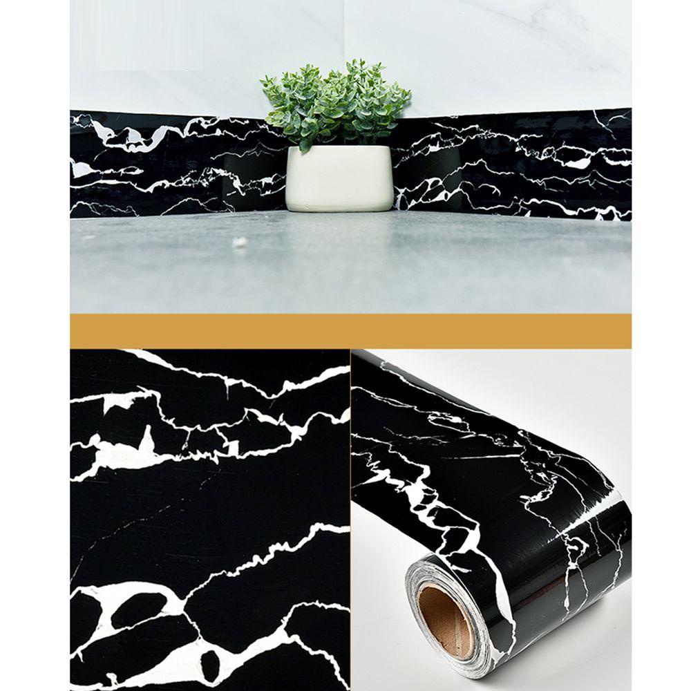 Nanas Garis Pinggang Wallpaper Dekorasi Rumah Self-adhesive Tahan Air Vinyl Decals Dinding Perbatasan Stiker