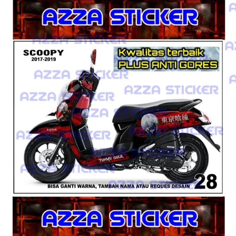 Sticker decal Scoopy 2019 Full Body decal Scoopy 2019 Full body 27