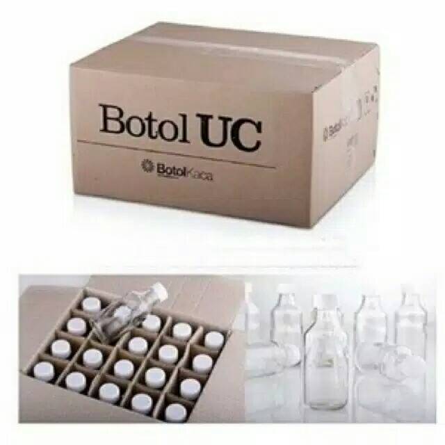 Botol ex UC 1000 - botol kaca penyimpan ASI