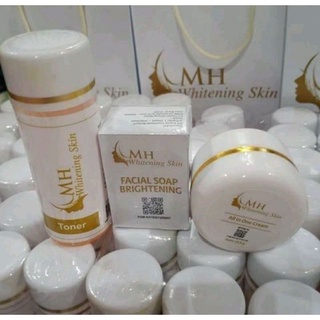 Image of thu nhỏ MH Whitening Sepaket Skincare BPOM  Toner MH Whitening  Sabun MH Whitening Skin| Aman| Glowing| Ampuh| Pemutih Kinclong  ( Bisa COD ) #1