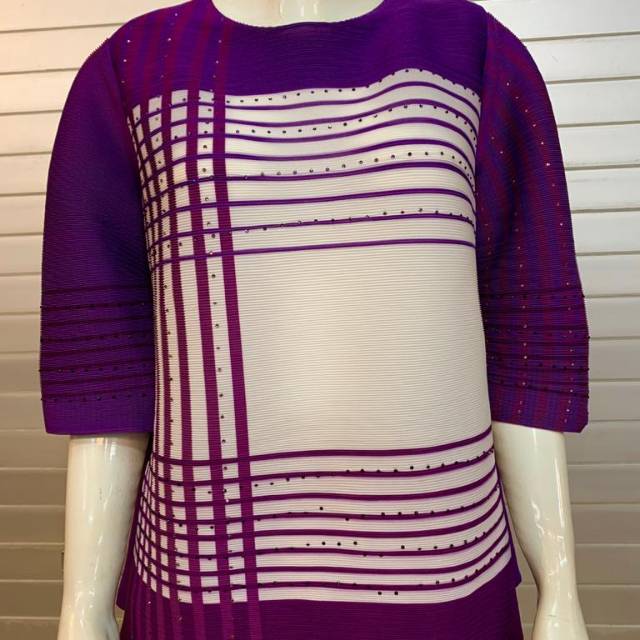 Blus plisket premium
