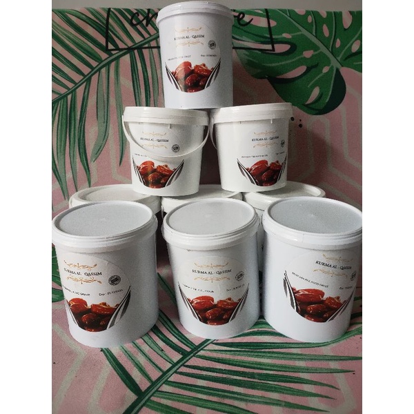 

0Kurma Al-Qassim Kemasan Ember/Toples 850gr