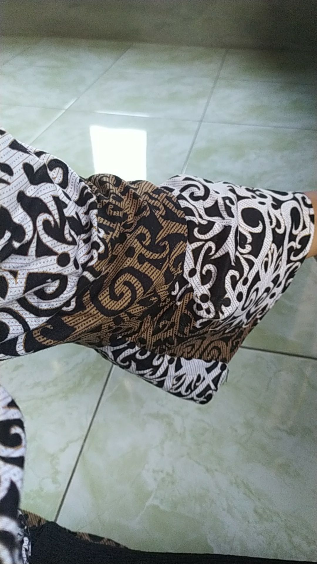 Maura Couple- Sania Ruffle Batik Couple Ori Ndoro Jowi Batik Couple Garansi Termurah