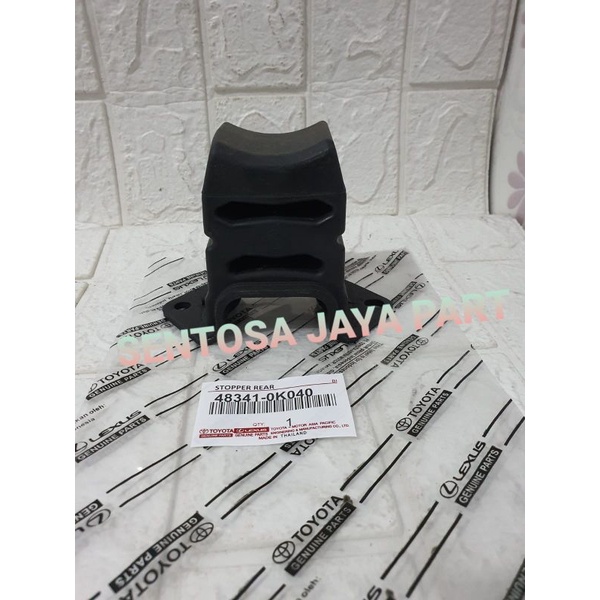 STOPPER BELAKANG FORTUNER ASLI